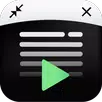 Fluent Teleprompter widget APK