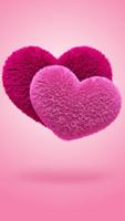 Fluffy Hearts Live Wallpaper capture d'écran 1