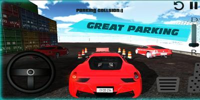 Sports Car Driving & Parking Game скриншот 1