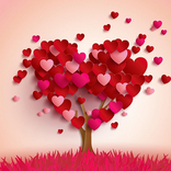 Cinta Kertas Dinding Hidup