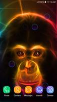 Neon Tiere Hintergrund HD Screenshot 1