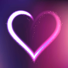 آیکون‌ Neon Hearts Live Wallpaper