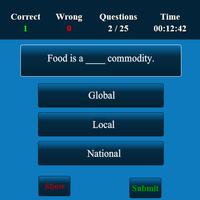 Food Science MCQ capture d'écran 2