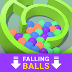 Falling Balls - Puzzle Game ไอคอน