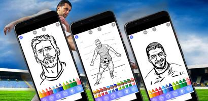 Football Coloriage Affiche
