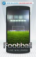 Football Live Wallpaper 海报