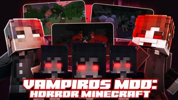 Vampiros Mod: Horror Minecraft Poster