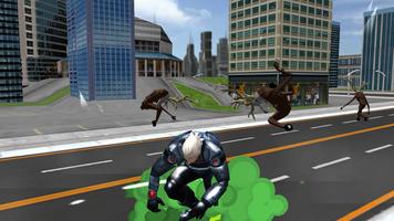 Miami Rope Hero superhero game Plakat