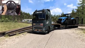 Cargo Truck Simulator 2023 poster