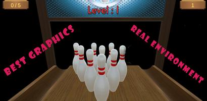 Bowling 3D : 2 Player captura de pantalla 1