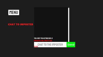 Among Us Imposter Chat poster