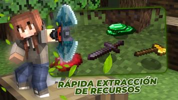Tree Capitator Mod para MCPE captura de pantalla 2