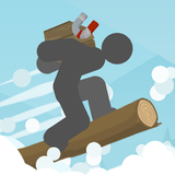 Stickman Snowboard أيقونة