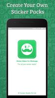 Stickymake - Custom Whatsapp Sticker Maker App Plakat
