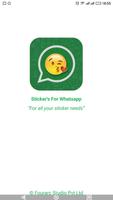 Sticker's For Whatsapp - New Stickers for Whatsapp 海报
