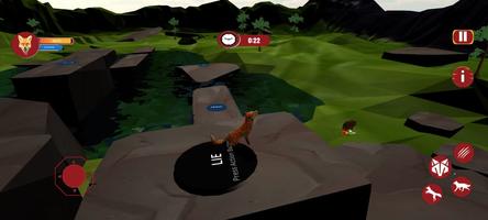 Wild Fox Simulator Animal Game 截圖 2