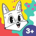 Coloring Fun with Fox and Sheep biểu tượng