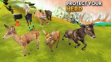 Animal Sim Online: Big Cats 3D syot layar 1