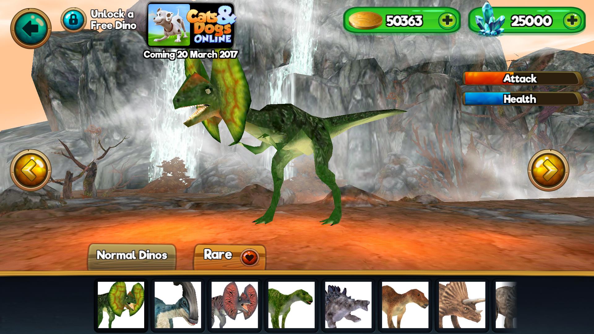 Dino World Online - Hunters 3D for Android - APK Download