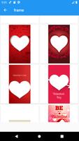 love Photo Frames - frame on p screenshot 1
