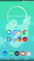 Aurora UI Zooper widget ภาพหน้าจอ 3