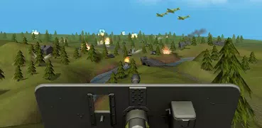 Artillery Guns Destroy Tanks