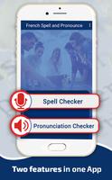 French Word Spellings & Pronunciation Checker Affiche