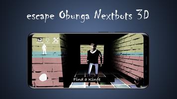 escape Nextbots Obunga house Plakat