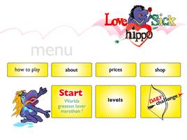 Lovesick Hippo Affiche