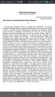 Libro Cien Anos de Soledad capture d'écran 2