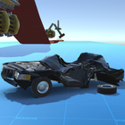 ikon simulator kecelakaan mobil