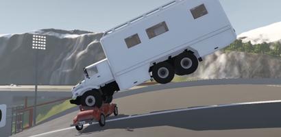 1 Schermata simulatore di incidente d'auto