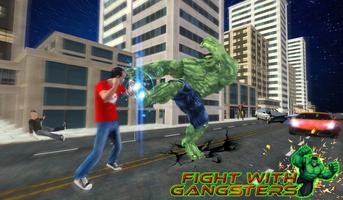 Green Hero Crime Rope City ảnh chụp màn hình 2