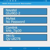 برنامه‌نما Wifi Password Revealer عکس از صفحه