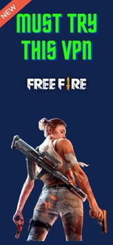 VPN For Free Fire Mobile - Game Turbo VPN & GFX poster