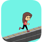 The runner girl – Catch me icône