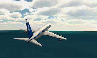 Ravnina letenja simulatorja 3D captura de pantalla 1
