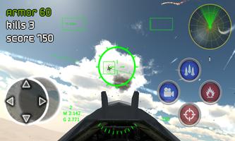 Combat Flight Simulator imagem de tela 1