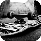 Skateboarding. Sport Wallpaper-icoon