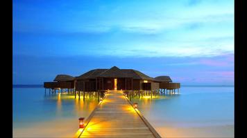 MALDIVES. WORLD WALLPAPER poster