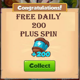 Free Daily 200 Plus Spin icône