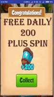 Free Daily 200 Plus Spin Plakat