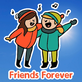 ikon Stickers Friends