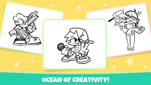 Friday Night Funkin Coloring for Android - APK Download