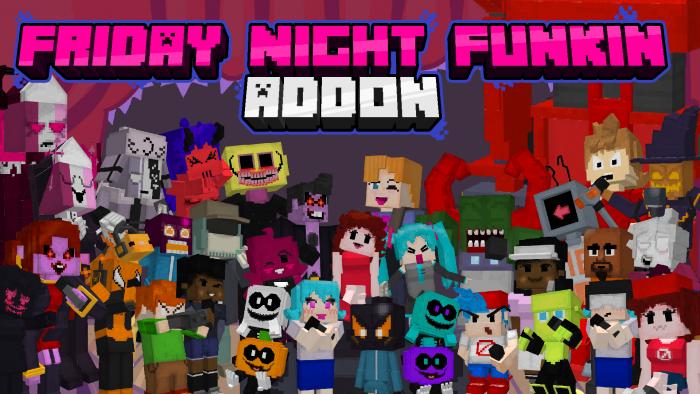 Mod Friday Night Funkin For Minecraft Pe Add On For Android Apk Download
