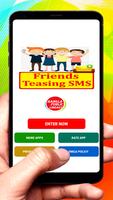 Friends Teasing SMS Message Cartaz