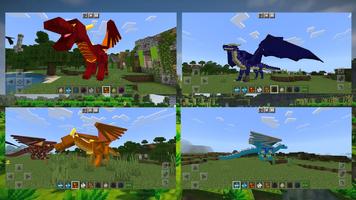 Dragon mod Minecraft تصوير الشاشة 1