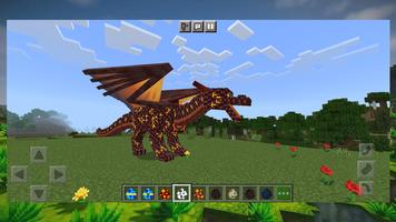 Dragon mod Minecraft capture d'écran 3