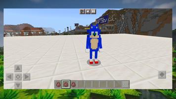 Skins Sonic for Minecraft PE poster