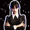 Wednesday Addams Stickers WTS icono